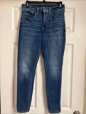 Women’s Blue High-Rise Lucky Brand Bridgette Skinny Jeans 27